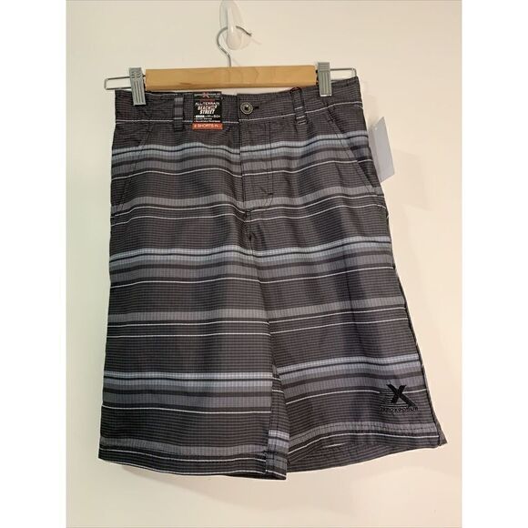 ZeroXposur Size Small 8 Boys Performance Shorts Black  Adjustable Waist M58471 - Picture 1 of 3